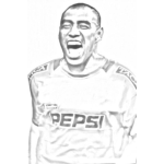 Dibujo para colorear Colorear A Juan Carlos Plata Jugador De Futbol De Municipal De Guatemala