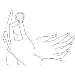 Dibujo para colorear Anillo De Bodas De Oro De 18 Kilates Para Pintar Y Colorear