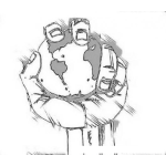 Dibujo para colorear Dibujo De La Mano Del Hombre Destripando Al Mundo Para Pintar Y Colorear