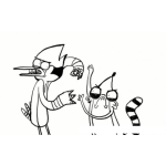 Dibujo para colorear Dibujo De Animales Fenomenos Peleando Para Pintar Y Colorear
