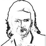 Dibujo para colorear Colorar a Ricardo Arjona
