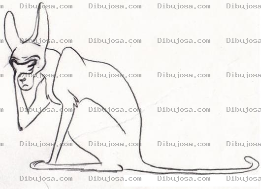 Dibujo para colorear Estamos Jodidos Dibujo De Canguro Desilusionado Para Pintar Y Colorear