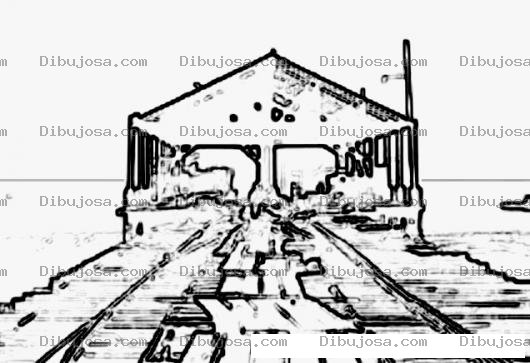 Dibujo para colorear Antiguo Muelle del Puerto San Jose para colorear