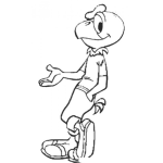 Dibujo para colorear Colorear Condorito