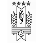 Dibujo para colorear Colorear Logo AUF de Uruguay Asociacion Uruguaya de Futbol