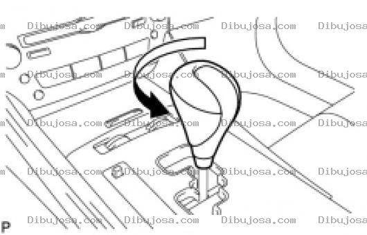 Dibujo para colorear Caja Tiptronic Dibujo De Palanca De Velocidades Para Pintar Y Colorear