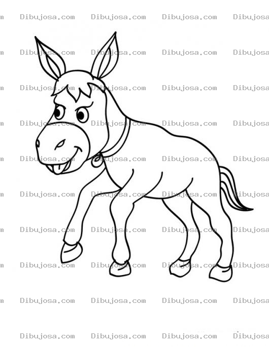 Dibujo para colorear Colorear Burrito