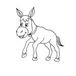 Dibujo para colorear Colorear Burrito