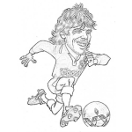 Dibujo para colorear Gianfrancozola Dibujo De Gianfranco Zola Para Pintar Y Colorear