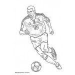 Dibujo para colorear Zinedinezidane Dibujo De Zinedin Zidan Para Pintar Y Colorear A Zinedinzidan Zidanzidan De Francia