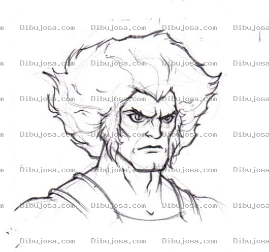 Dibujo para colorear Lionothundercats Dibujo De Leono De Los Thundercats Para Pintar Y Colorear