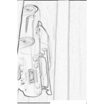 Dibujo para colorear Colorear Carro Corvette Con Cola De Pato