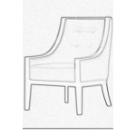 Dibujo para colorear Colorear Butaca De Cuero Elegante