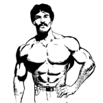 Dibujo para colorear Mikementzer Dibujo De Mike Mentzer Para Pintar Y Colorear