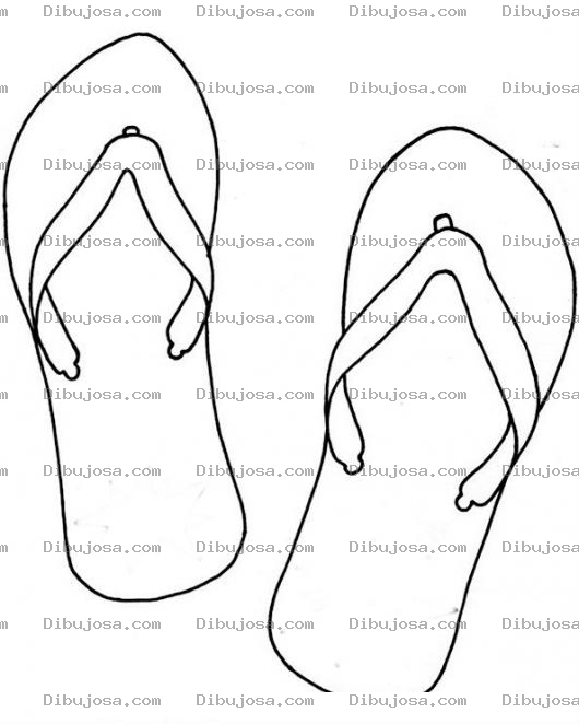 Dibujo para colorear Suavechapina.com Dibujo De Llinas Chancletas Sandalias Guatemaltecas De Hule Para Pintar Y Colorear Yinas De Guatemala Suaves Chapinas Suaveschapinas Suavechapinas