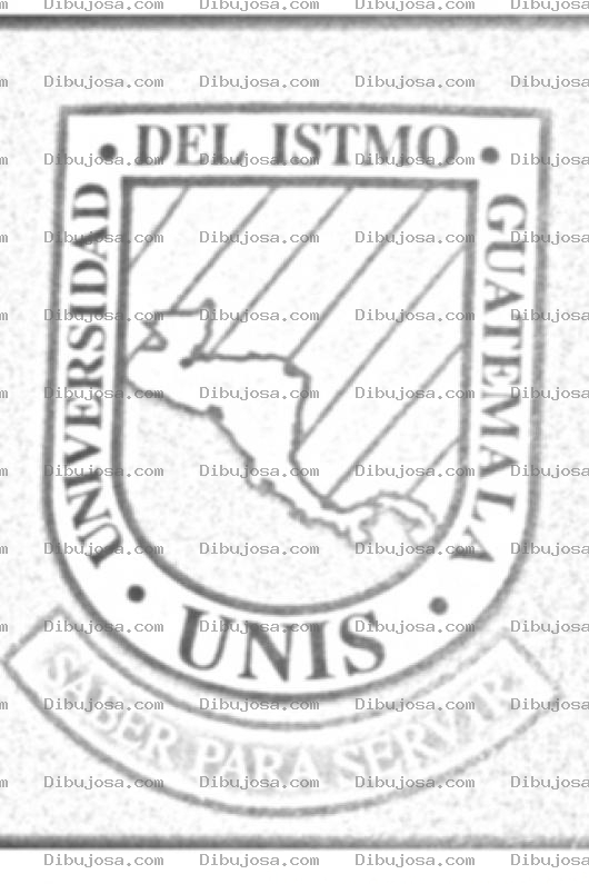Dibujo para colorear Logo De La Universidad Del Istmo Guatemala Para Colorear Y Pintar