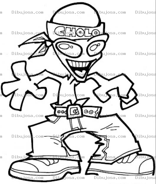 Dibujo para colorear Dibujodecholo.com Dibujo De Cholo Para Pintar Y Colorear Cholocholo Super Cholo