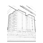 Dibujo para colorear Edificio Aparthotelejecutivo En Zona 13 De Guatemala Para Pintar Y Colorear