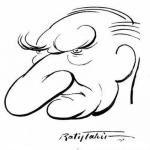 Dibujo para colorear Dibujo De Viejo Bravo Para Pintar Y Colorear