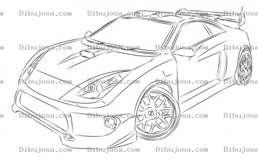 Dibujo para colorear Toyota Celica Para Pintar Y Colorear