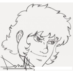 Dibujo para colorear Caricatura Cobra Con Bazooka En El Brazo Dibujo Del Agente Cobra Para Pintar Y Colorear Caricatura De Bazuca En Brazo