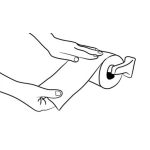 Dibujo para colorear Rollo De Papel Toilet Para Pintar Y Colorear Papel Higienico