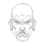 Dibujo para colorear El Arracadas Para Pintar Y Colorear