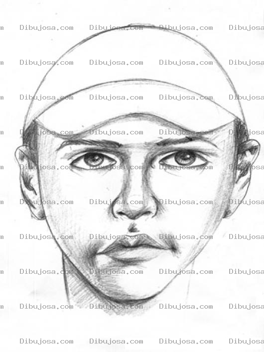 Dibujo para colorear Dibujo De foto robot Con Gorra Para Pintar Y Colorear