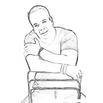 Dibujo para colorear Jose Pablo Saravia Mata De Guatemala Dibujo Del Mejor Cantante Guatemalteco Josepablosaravia Contrataciones En Www.saraviamusica.com