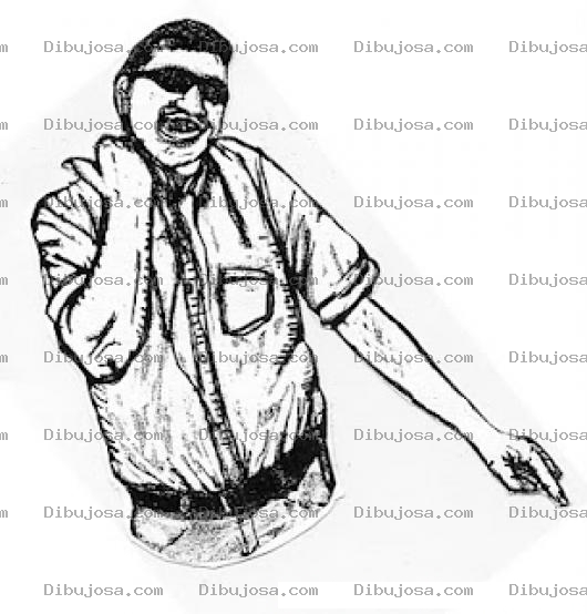 Dibujo para colorear Trapecio Adolorido Dibujo De Un Hombe Con Dolor De Hombro Para Pintar Y Colorear