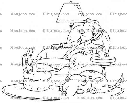 Dibujo para colorear Dibujo De La Pereza Para Pintar Y Colorear Pecado Capital