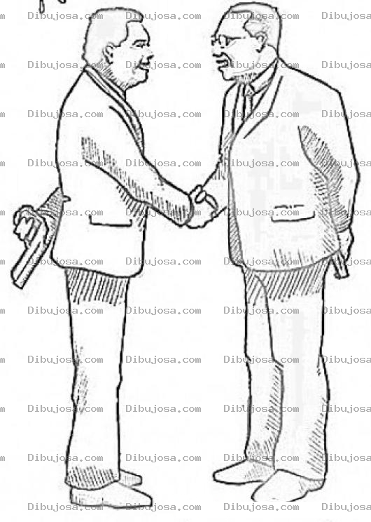 Dibujo para colorear Hipocrecia Dibujo De Un Saludo De Hipocrita Para Pintar Y Colorear Amigo Hipocrita