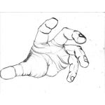 Dibujo para colorear Mano De Ahogado Para Pintar Y Colorear Mano Pidiendo Ayuda