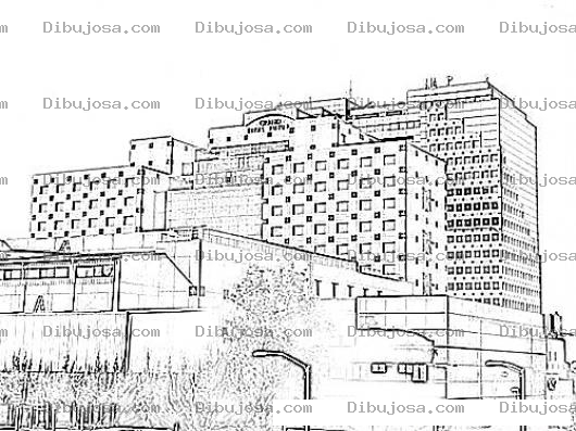 Dibujo para colorear Tikal Futura Guatemala Dibujo Del Edificio De Tikalfutura Sobre La Roosevelt Para Pintar Y Colorear Grand Tikal Futura