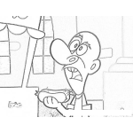 Dibujo para colorear Shucos Del Liceo Dibujo De Shuquero Vendedor De Shucos Para Pintar Y Colorear Vendedor De Hotdogs Y De Cheveres