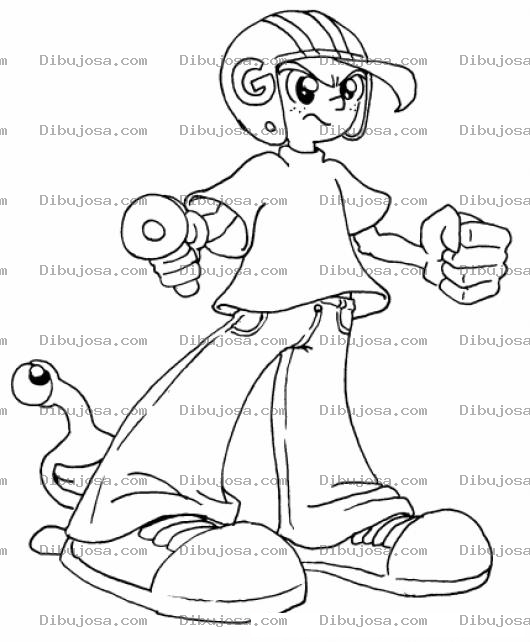 Dibujo para colorear Keencomander Dibujo De Keen Commander Para Pintar Y Colorear A Kin Comander