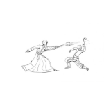 Dibujo para colorear Dibujo Del Principe De Persia Para Pintar Y Colorear
