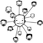 Dibujo para colorear Arbol Genealogico Dibujo De Un Papa Con 13 Hijos Para Pintar Y Colorearpapa