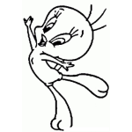 Dibujo para colorear Dibujo De Piolin Valetista Para Pintar Y Colorear