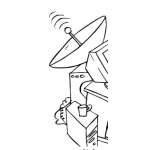 Dibujo para colorear Antena De Internet Satelital Para Pintar Y Colorear