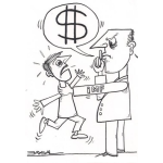 Dibujo para colorear Dibujo De Cobrador Extorcionador Para Pintar Y Colorear
