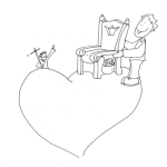 Dibujo para colorear Dibujo Del Trono De JESUS Para Pintar Y Colorear