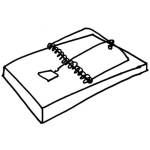 Dibujo para colorear Dibujo De Trampa Para Ratones Para Pintar Y Colorear