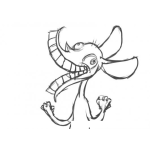 Dibujo para colorear Dientes De Rata Para Pintar Y Colorear Dibujo De La Dentadura De Un Raton