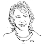 Dibujo para colorear Gabrielle Giffords Coloring Page