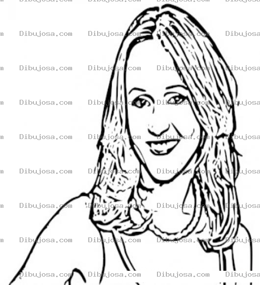Dibujo para colorear Ashley Hebert Bachelorette Coloring Page