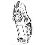 Dibujo para colorear Maserati Granturismo coloring page