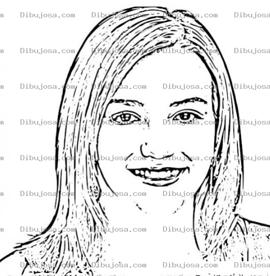 Dibujo para colorear Jamie Lynn Spears Coloring Page