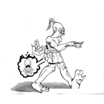 Dibujo para colorear Pedo Podrido Dibujo De Ventoso De Muerte Flato Para Pintar Flatulencia Y Colorear Gas Flatulento Hediondo Con Olor De Muerto