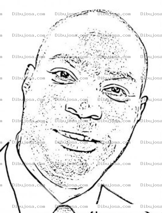 Dibujo para colorear Antwonefisher Dibujo De Antwone Fisher Para Pintar Y Colorea A Antwoneantwone